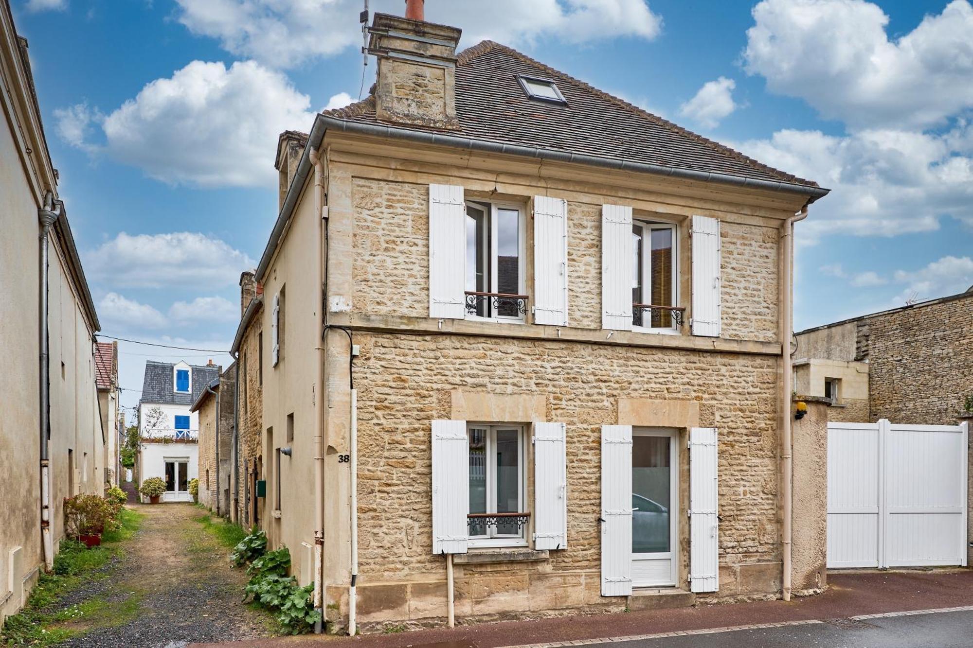 La Maison Du Pecheur - A 250 M De La Plage Saint-Aubin-Sur-Mer  Extérieur photo